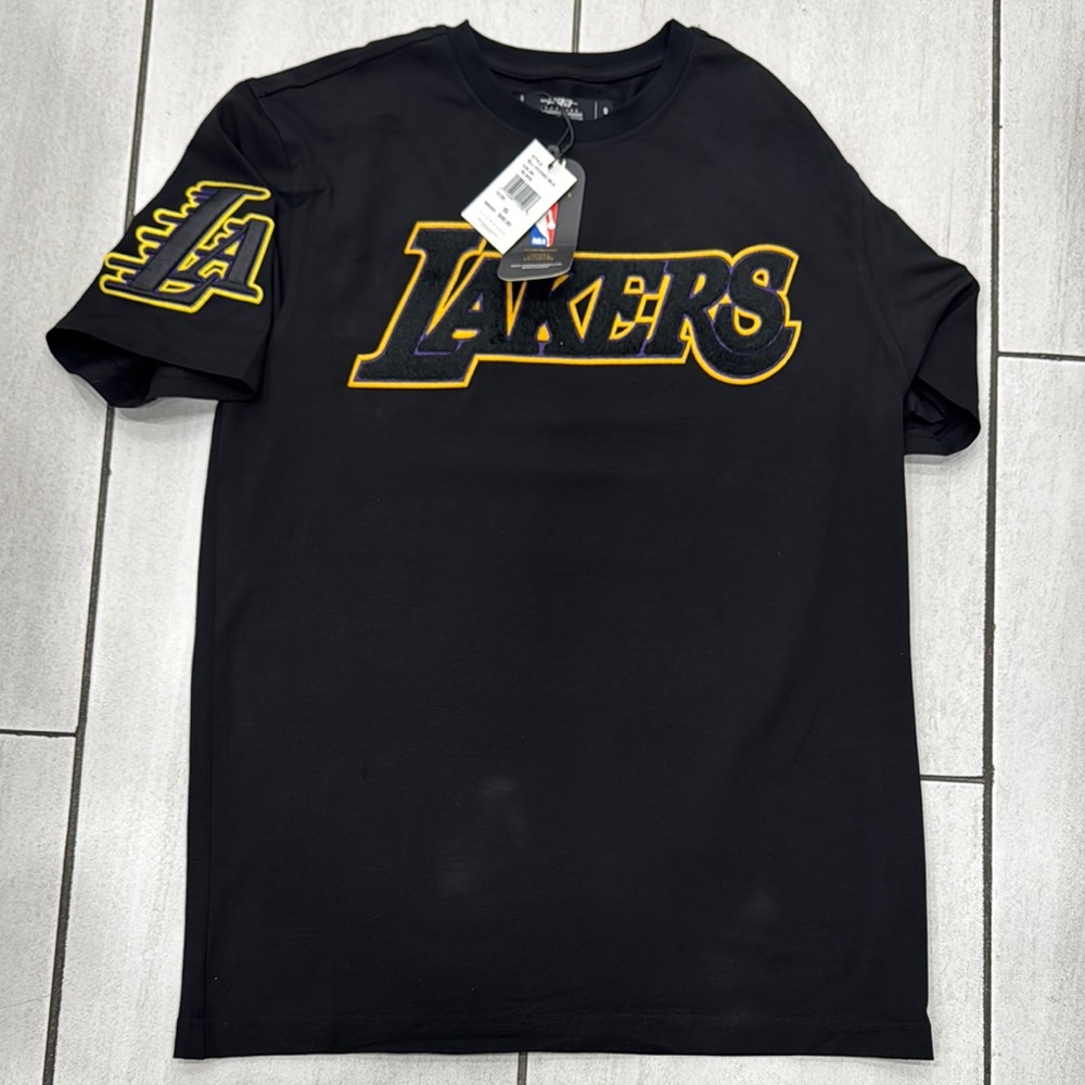 Pro Standard NBA Black Lakers T-Shirt